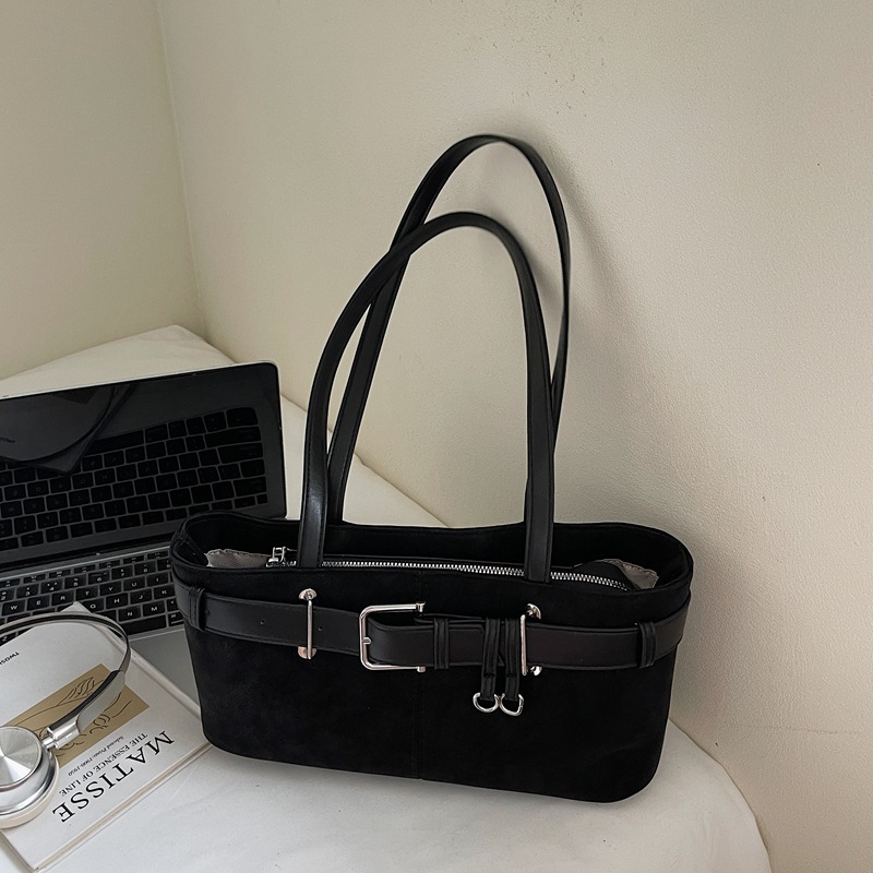 2025 new high-end retro women's armpit bag luxury bag autumn and winter texture shoulder bag commuting handbag designer bag