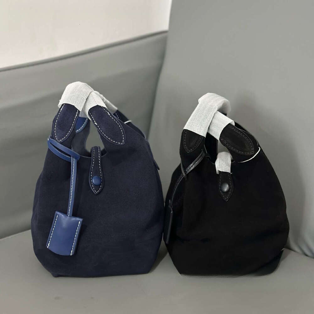 designer bag Luxury bag Matte Suede Large Capacity Bucket Handheld Crossbody Women's Bag