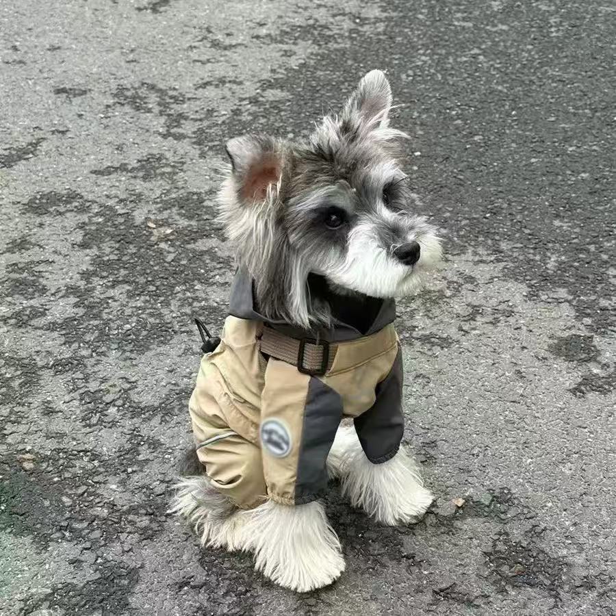 T1341 Pet Clothes Autumn New Style Teddy Bichon Pomeranian Small Dog Cat Schnauzer Poodle Dog Autumn and Winter Clothes