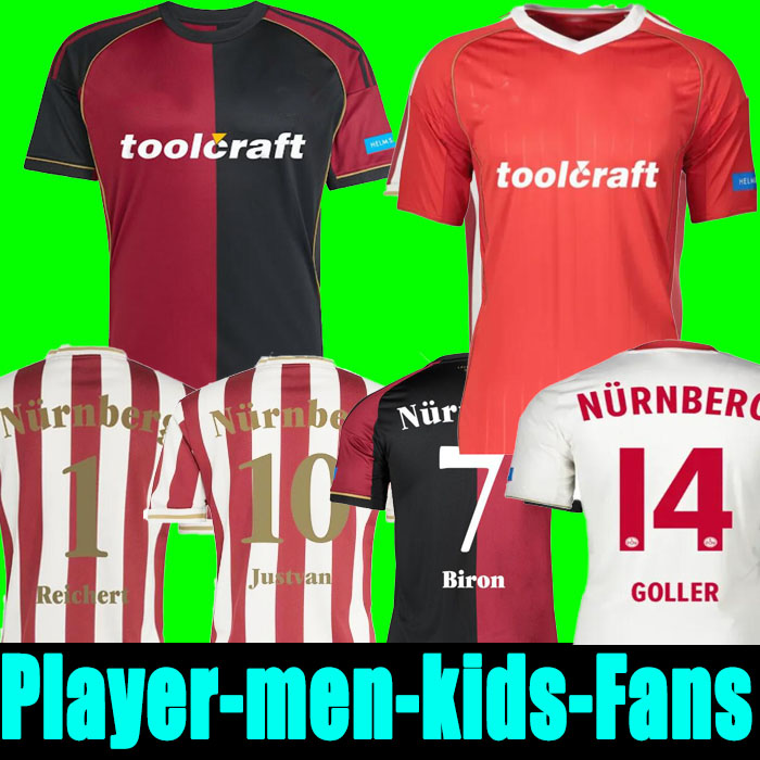 TZIMAS 2025 Nurnberg 125-Year Anniversary Kit Soccer Jerseys JUSTVAN REICHERT Football Shirt Uniforms s-4xl