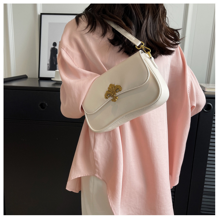 Guguo Designer Bag Fashion Women's Bag 2025 New Luxury Bag Style High-end Niche Design Shoulder Bag Trendy Versatile Personality Crossbody Bag