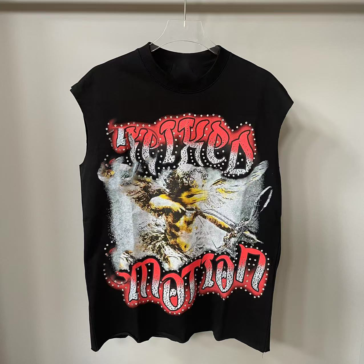 MIXED EMOTION shirts designer shirts Mens Y2k hoodies Letter tee High Street summer fashion hiphop retro casual cotton printed shorts sleeveds shirts