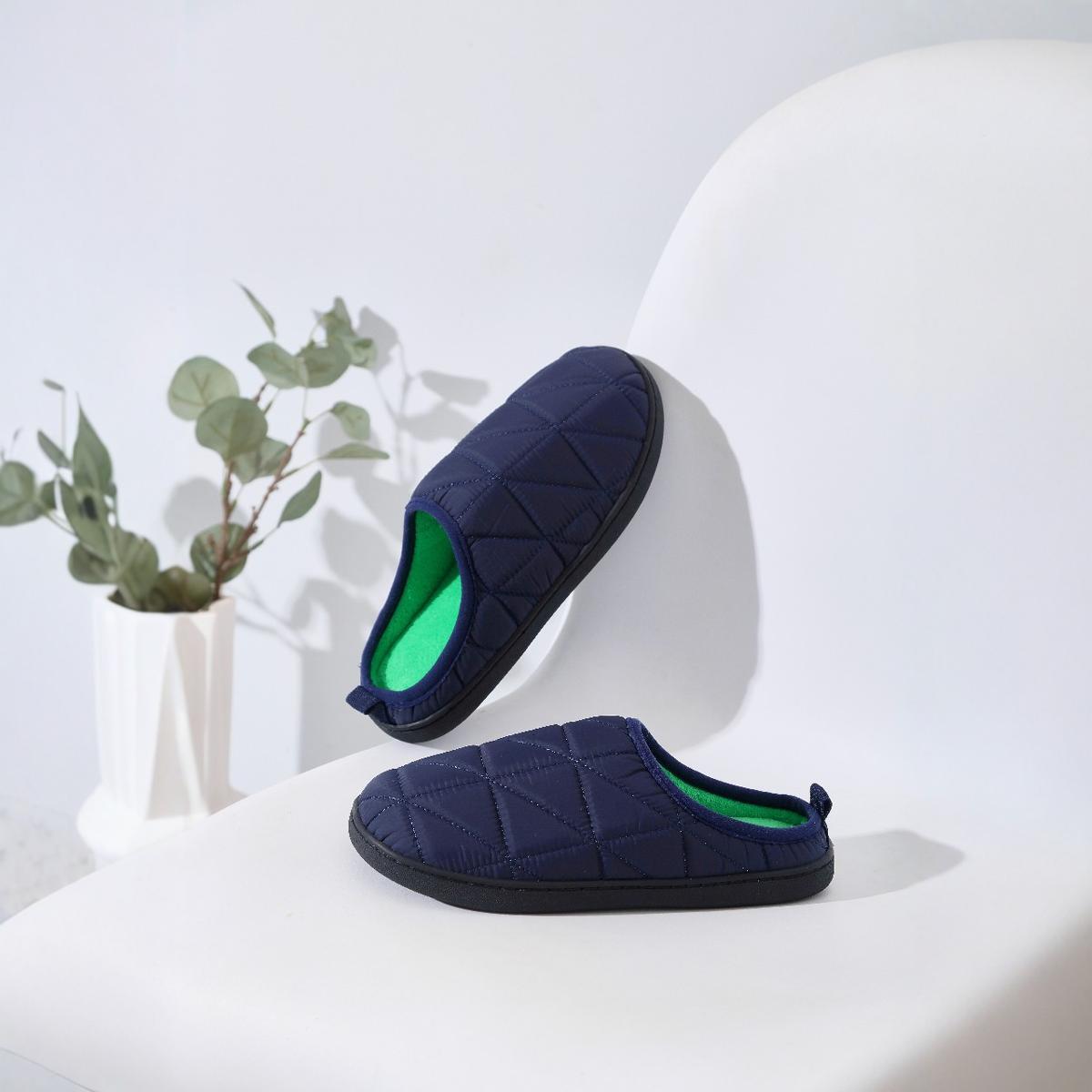 Home Cotton Slippers for Men Indoor Use Winter New Non-Slip Warm Thickened Sweat-Absorbing Silent Waterproof Soft Sole ddmymarket