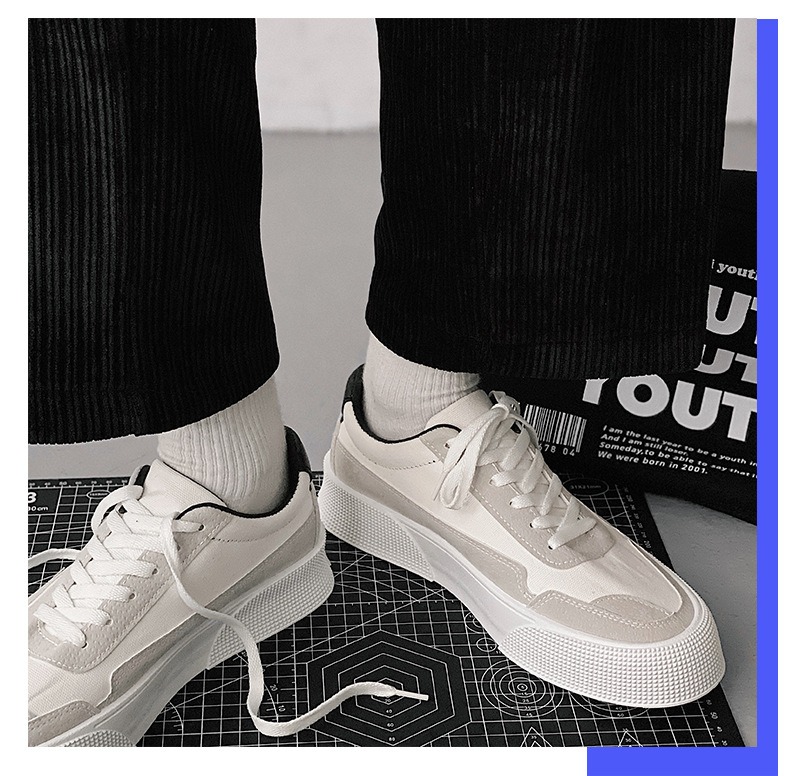 Casual Shoes Fashion Forward Unisex Canvas Trainers Lightweight Design Ideal For Urban Explorers Board Shoes Large Head Casual Sports Vitality Cool Me