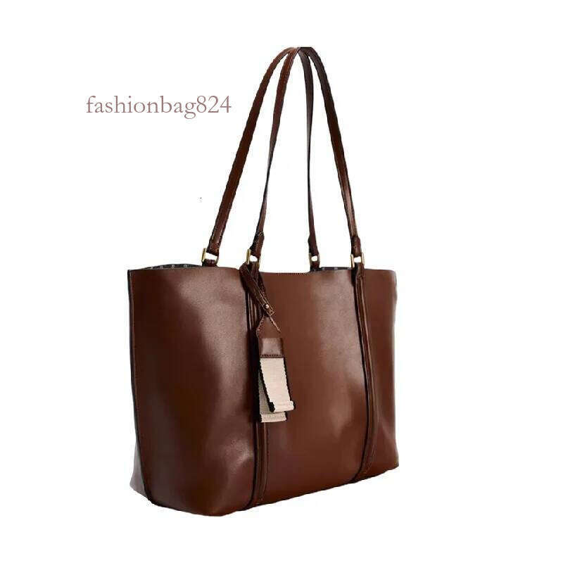 Fashion Tote Handbags PU Leather Bags Women Black Large Capacity Shoulder Handle Purse for Travel Shopping Bag