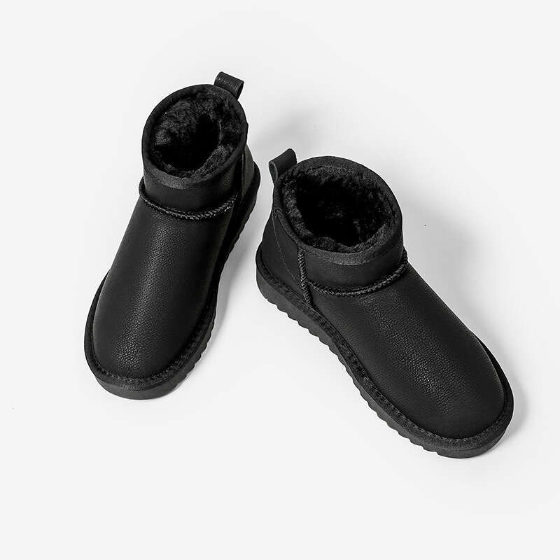 Clearance Zhou Dongyu Same Style Snow Women Short Boots Fleece Lined Thickened Warm Waterproof
