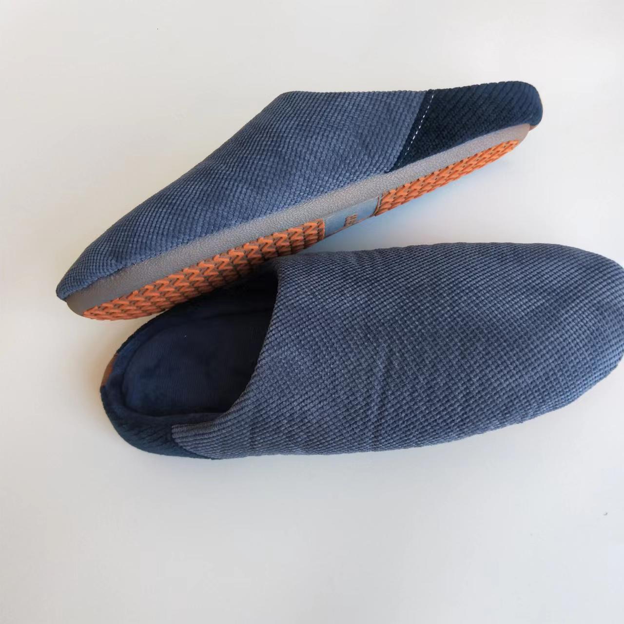 Non-Slip Sole Silent Heightened Thickened Home Cotton Slippers ddmymarket