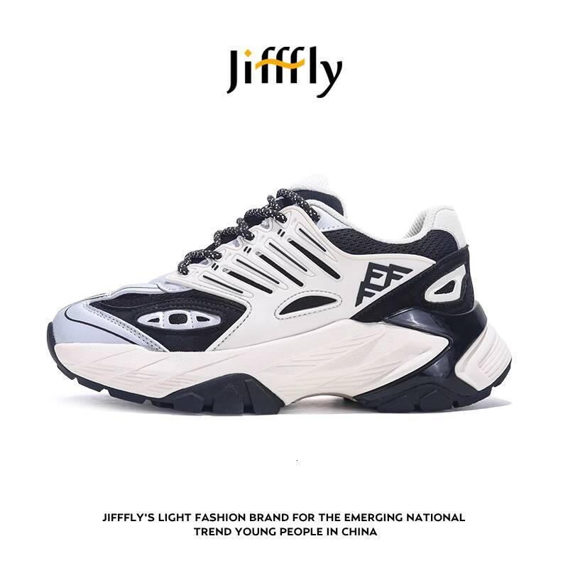 Jifffly Designer Bread Shoes Men's Luxury Shoes Autumn And Winter Luxury Thick-soled Height-increasing Men's And Women's Sports Casual 