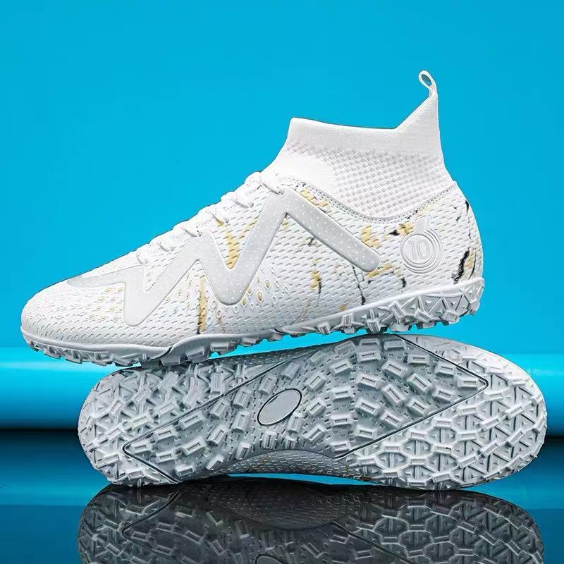 New high-top football match-specific stylish and cool men's Futuristic Star II FG long-spike football shoes