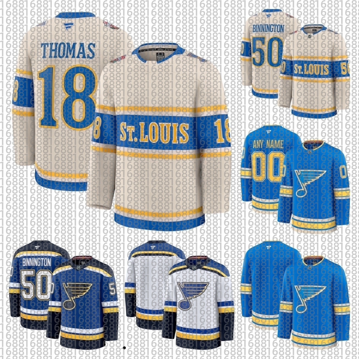 Kyrou Blues Hockey Jersey Zack Bolduc Radek Faksa Justin Faulk Ryan Suter Scott Perunovich Nathan Walker Mathieu Joseph Alexey Toropchenko Dylans Hollowa MEN