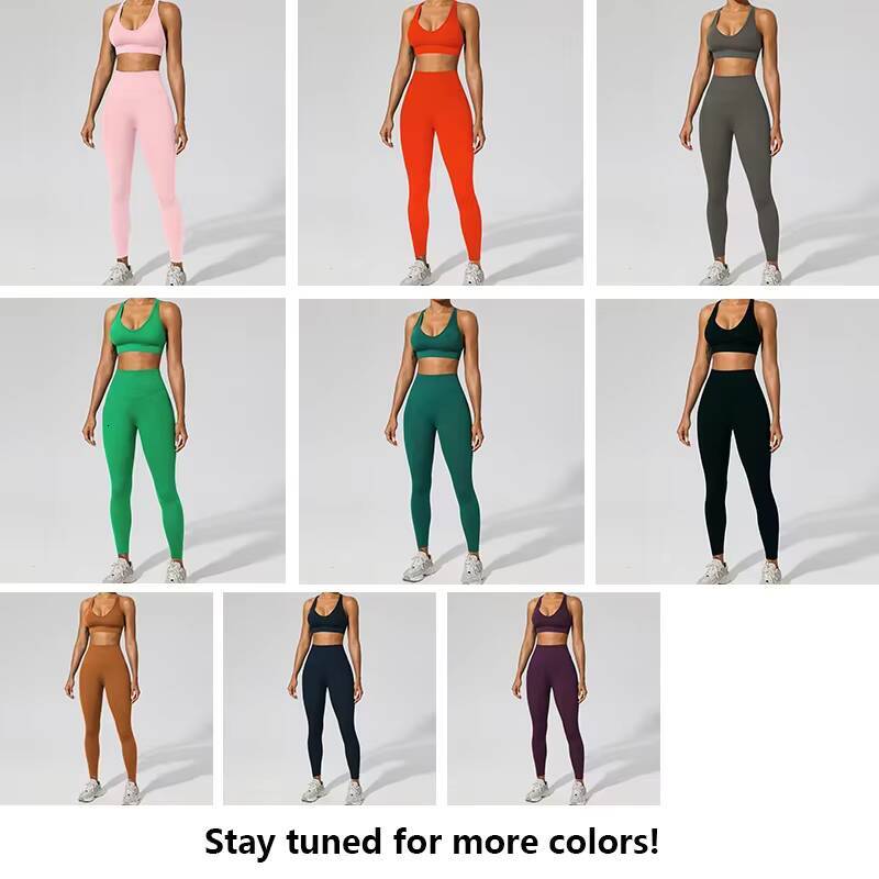 XWQ059Q061 Customized Hot Solid Color Fashion Sportswear Yoga Sports Gym Clothes Fitness Women Yoga Fitness 3 Pieces Set