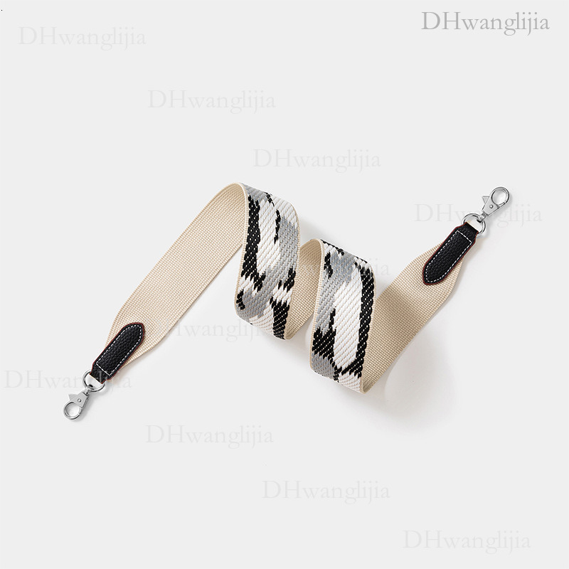 DH Luggage Accessories Camouflage Webbing Wide for Kelly Evelyne Single Shoulder Crossbody Bag Strap