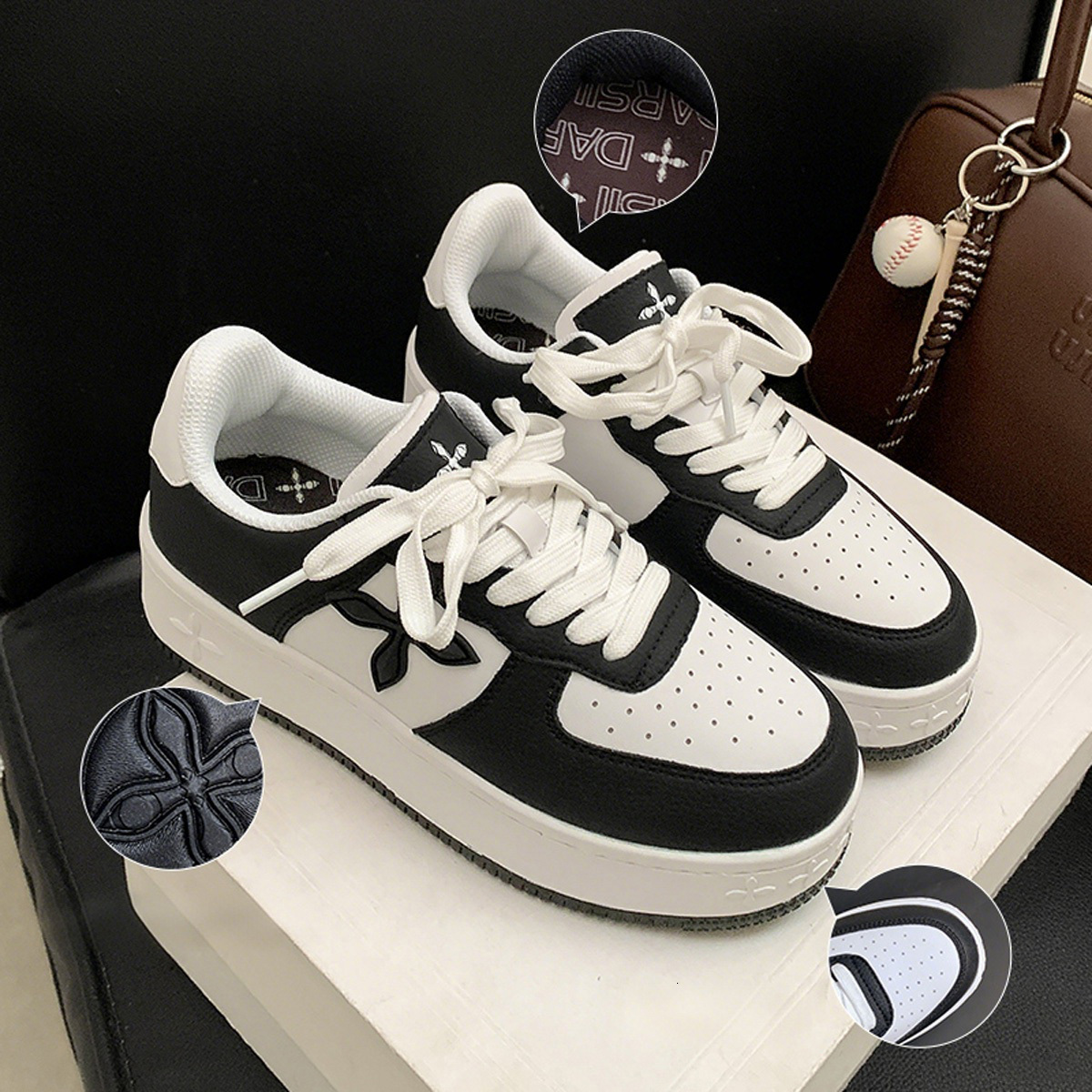 DARSII Designer Men's And Women's Sports Shoes Luxury Shoes Casual Sports Shoes Anti-slip Sneakers Durable Lightweight Breathable And Comfor