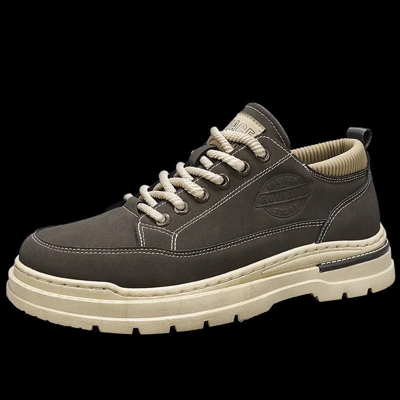 Trendsetting Mens Weatherproof Sneakers Perfect Everyday Outdoor Shoes Booties for Men Winter Boots Safety Shoe Man Trendy All-match