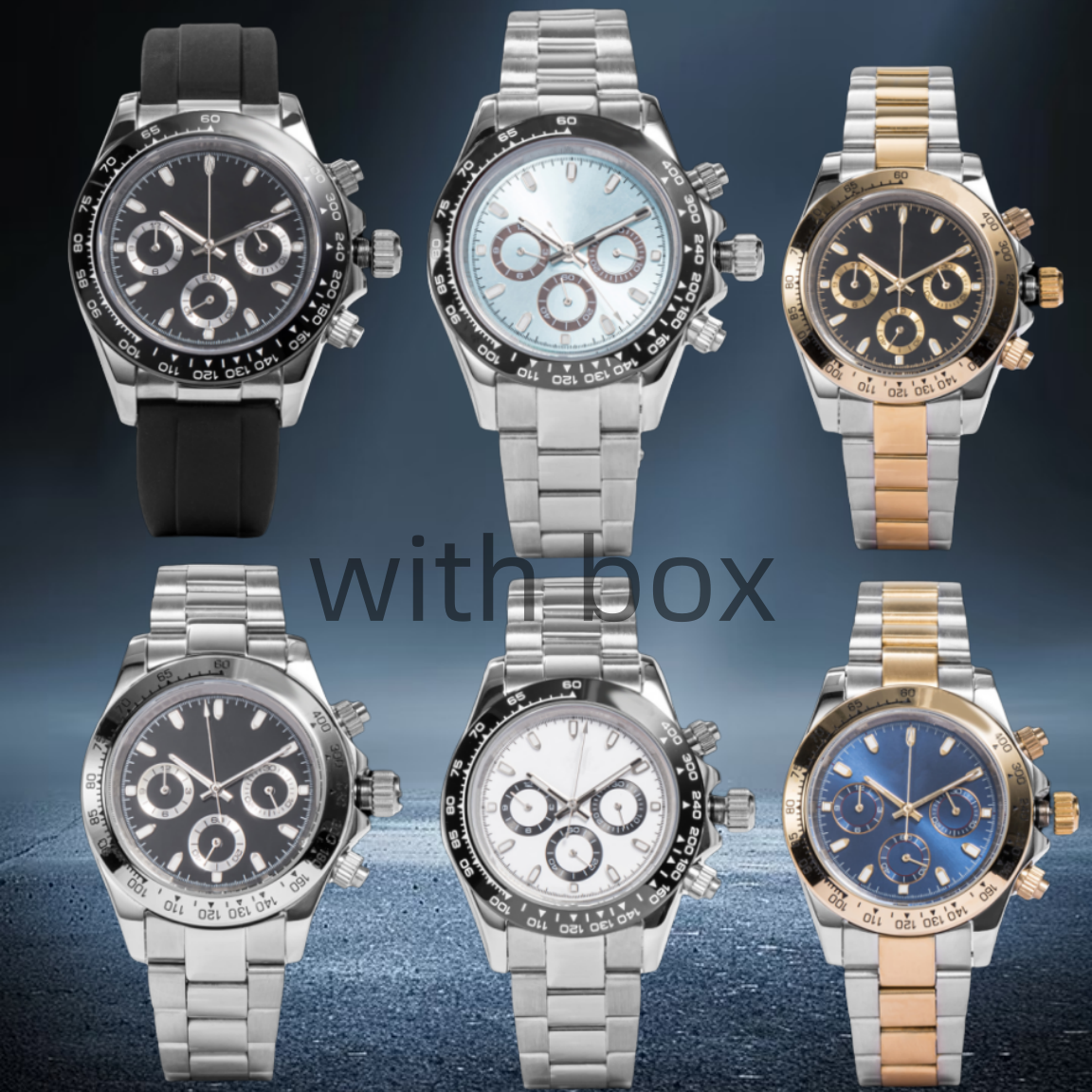 Casual men's mechanical watch with exquisite and elegant stainless steel strap