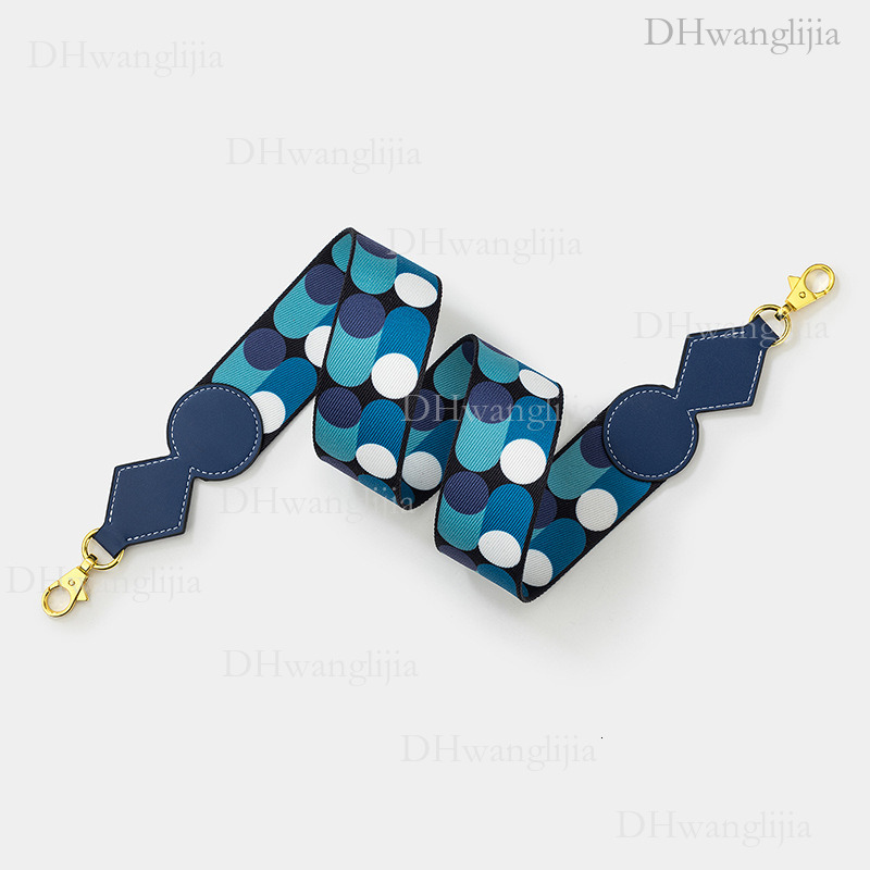 DH Luggage Accessories New Style Polka Dot Print H Kelly Evelyn Bag Replacement Shoulder Strap