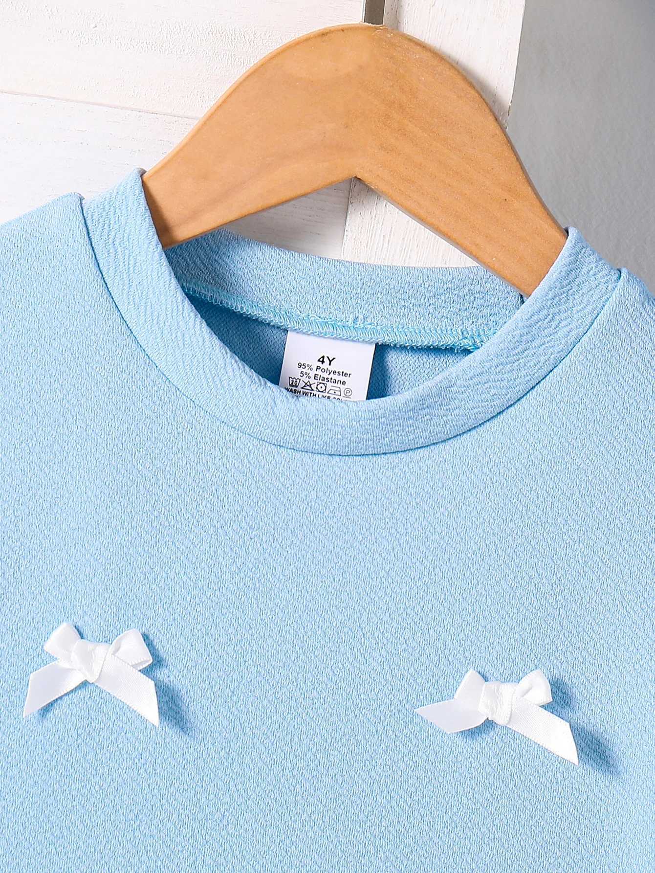 Spring Autumn Girl Fashion Casual Trend AllMatch Round Neck Long Sleeve Dress Girls Spring Autumn Outdoor Clothing L25092683X6