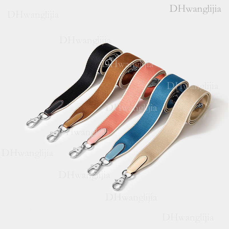 DH Luggage Accessories New Style Wide Cotton Woven Single Shoulder Crossbody Bag Fashionable Strap Trendy