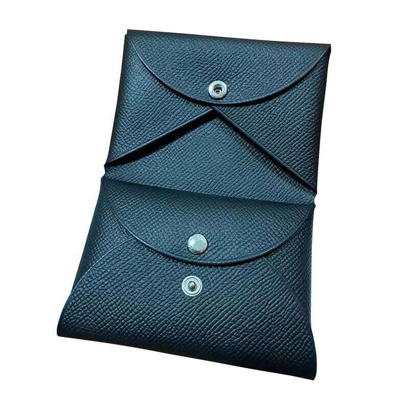 Designer Bags Genuine Leather Busin Wallet Palm Pattern Top Layer Cowhide Ex ID Card Holder Coin Purse Korean Sle Hot Selling