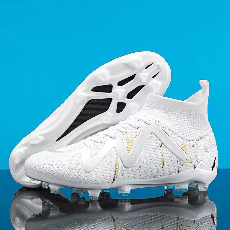 New high-top football match-specific stylish and cool men's Futuristic Star II FG long-spike football shoes