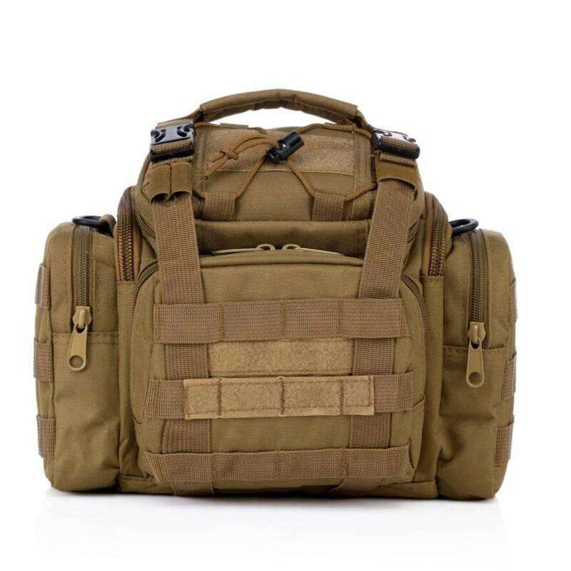 Outdoor Fishing Gear Molle 600D Oxford Tactical Militay Multifunction Camera Carry Bag