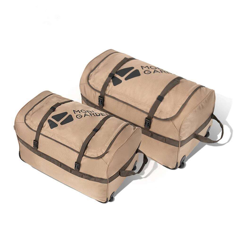 Camping Trolley Equipment Tent Storage Bag Travel Lage Portable Folding Large Capacity 80L 110L