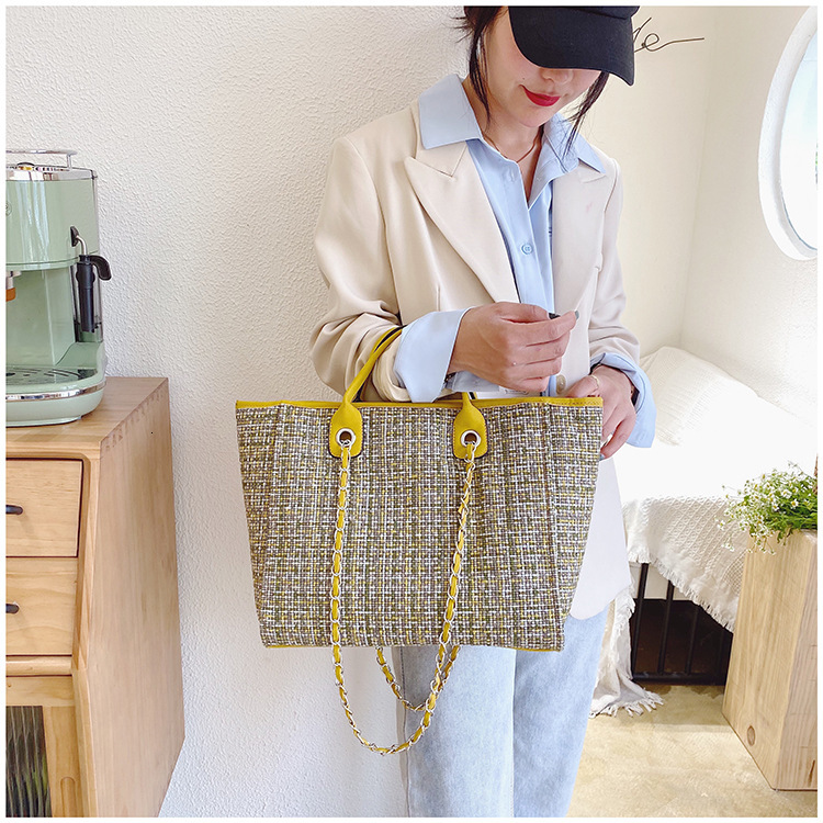 Autumn new Korean style women's charming Bag handbag chain fashion bucket bag trendy style shoulder bag light luxury designer bag
