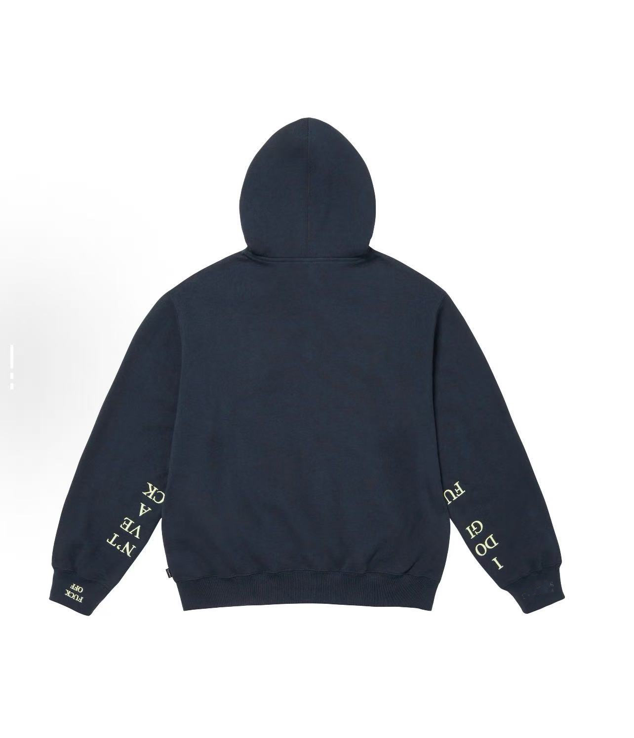 2026 outdoor New IDGAF Zip Up Hooded Sweatshirt Fashion Men Women Hoodies Skateboard Hip Hop Autumn Winter High Street Unisex Streetwear Hoodie Free S