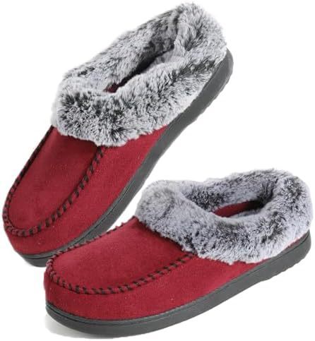 Suede Long Hair Autumn and Winter Home Cotton Slippers ddmymarket