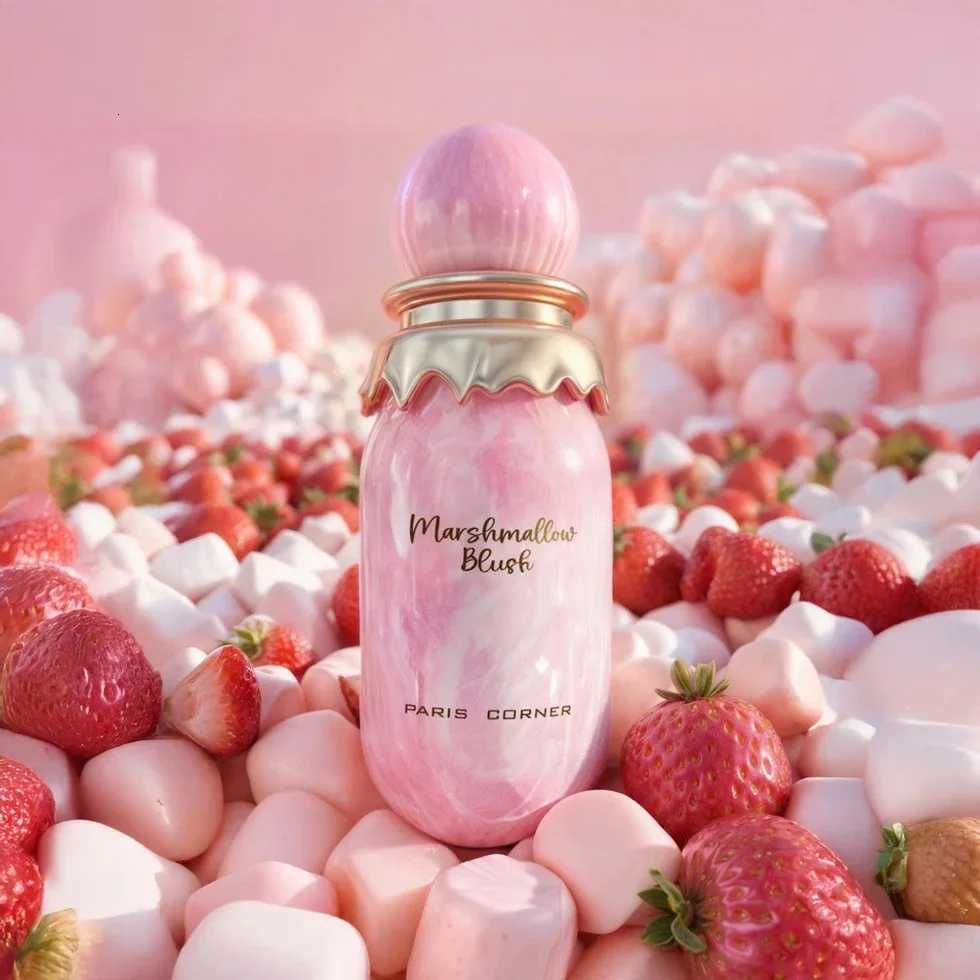 Arab Marshmallow Perfume Woman Long Lasting Fragrance Body Spray Perfumes For Women Middle East Parfum Fruity Notes Pheromone M250928