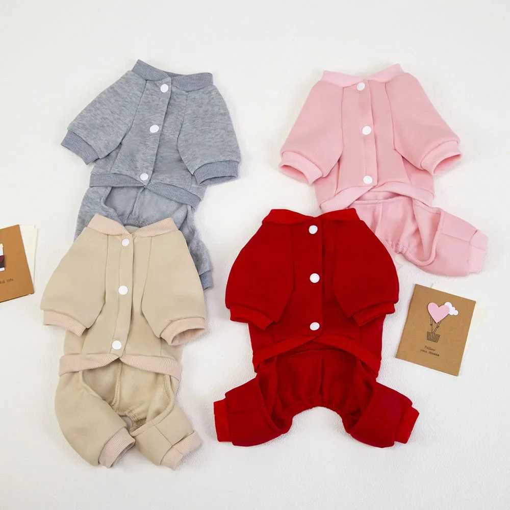 Puppy Sweatshirt Sport Dog Hoodie 4 Legs Pet Clothes Jumpsuit Fleece Sweater Winter Sweat Shirt Warm Hoodie for Medium Large Cat X250928