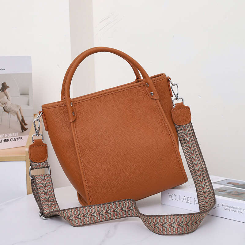 designer bag Luxury bag Work Commute Handbag Women, Niche Top Layer Cowhide Women's Tote Bag, Large Capacity Genuine Leather Style for Women