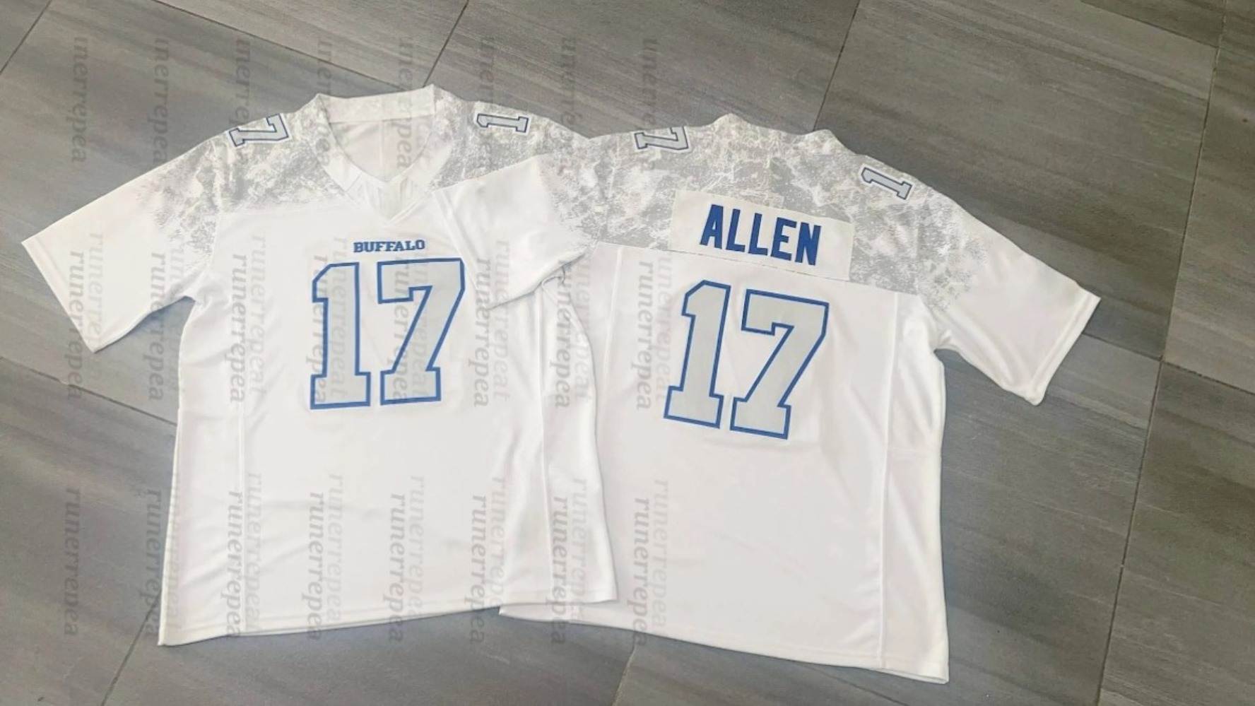 Personalized Custom 2025 Rivalries Football Jersey 17 Josh Allen Joey Bosa Gabriel Davis Von Miller Dawson Knox Jim Kelly Embroidered Shxinet