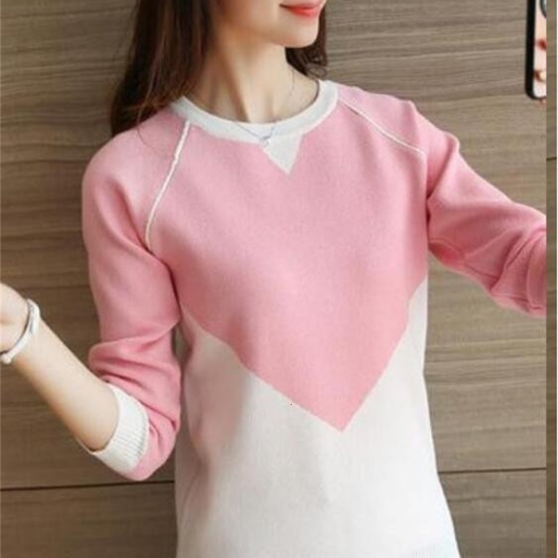Free send Fall new women's clothing collar sweater turtleneck sweater long-sleeved top coat 201031