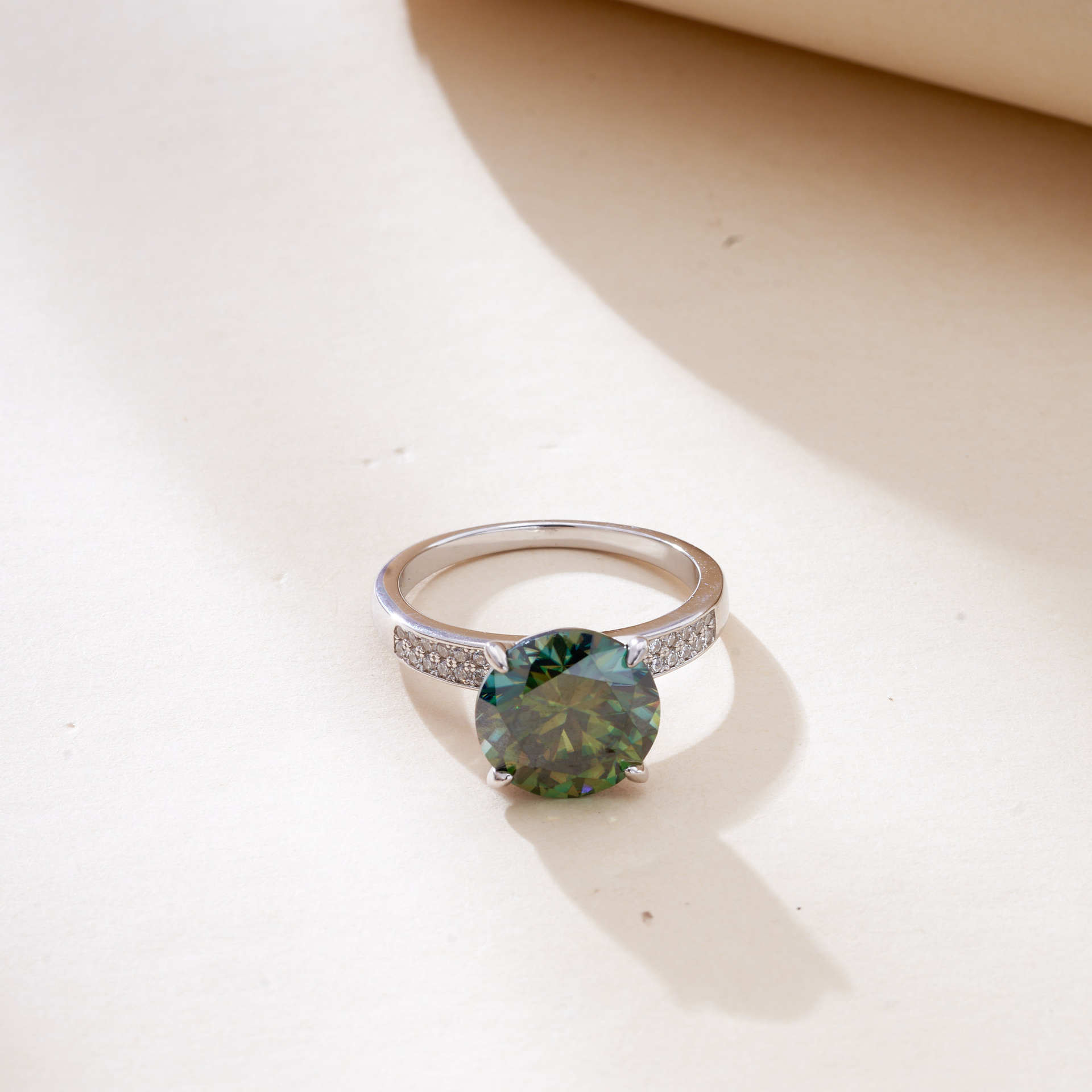 Designer rings for women 5CT luxury sterling silver moissanite ring set with GRA certification gift Valentine's Day gift wedding ring