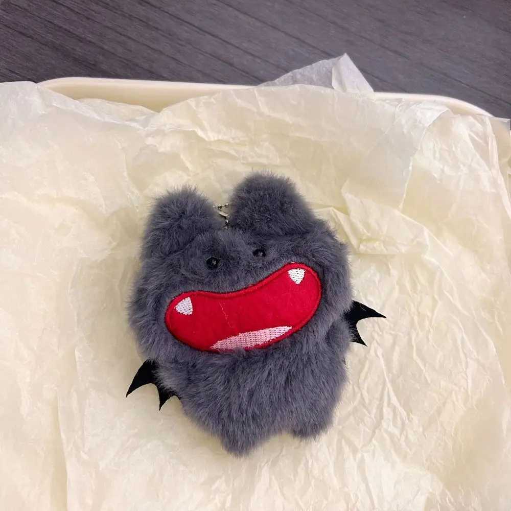 Kawaii 10cm Plush Bat Keychain Plush Cute Bat Doll Keyring Bag OrnamentsXJ250928
