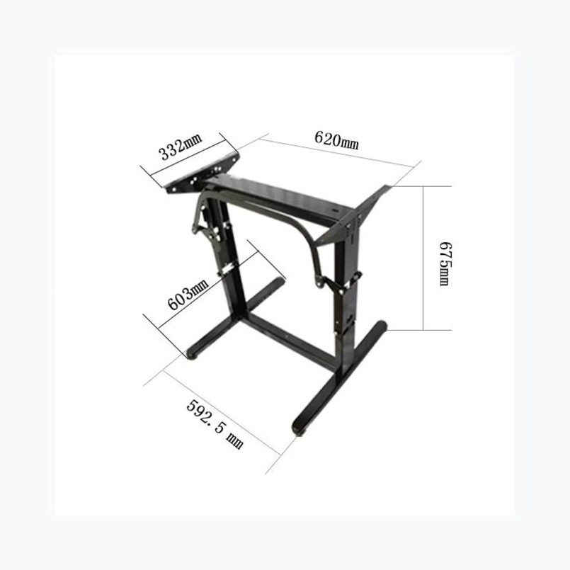 Professional Frame Adjustable Height Home Foldable Desk Legs