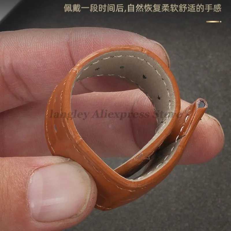 Genuine Calfskin Leather Watch Strap Slub Pattern Bracelet 121314151617181920212224mm Universal Watchband Accessories W250928