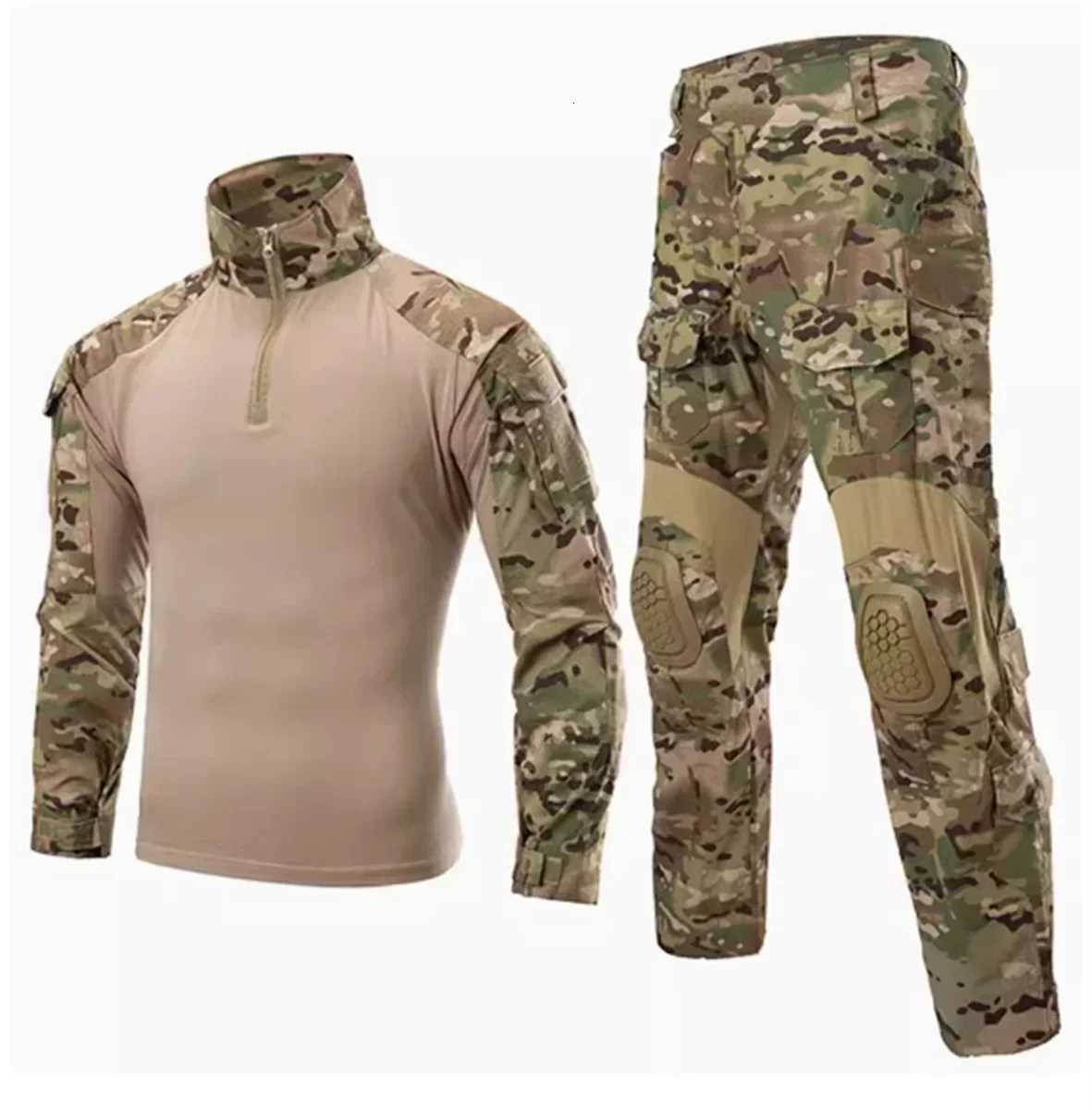 Tactical combat training suit breathable and wearresistant special combat suit protective equipment W250928
