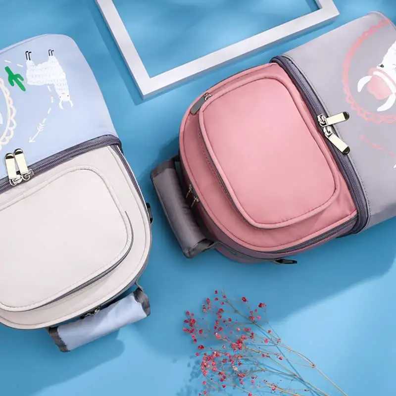 No Washing Mommy Bag Cooler Bag Multifunction Thermal Backpack bag Diaper Bag Waterproof Backpack Milk Bottle for baby StrollerXJ250928