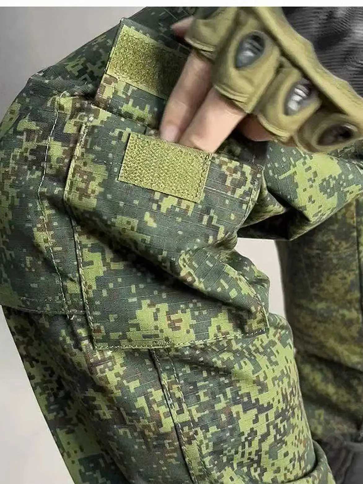 Tactical Uniform ACU Military Outdoor Russian Green Camouflage Suit Hunting Shirts Pants Fish Trainning Airsoft Clothes Sets W250928