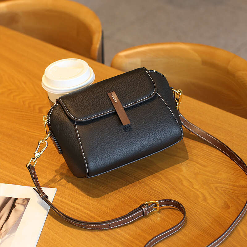 designer bag Luxury bag Genuine Leather Shell New Trend Top Layer Cowhide Versatile Women's Shoulder Crossbody Bag