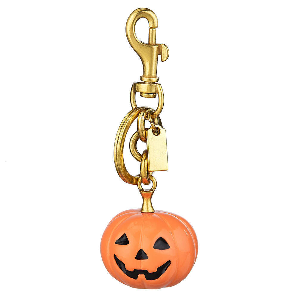 Internet Celebrity Resin Keychain Pumpkin Halloween Hat Prop Ghost Crystal Ball Decoration Bag Pendant