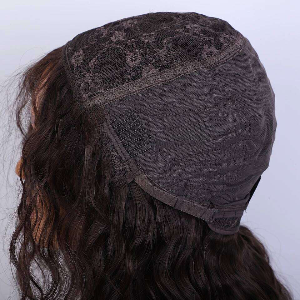 Top Short Pixie Cut Natural Brown Multi Parting 100% Real Human Hair Wigs Perruques Cheveux Humains High Quality Xiusiyuan2509