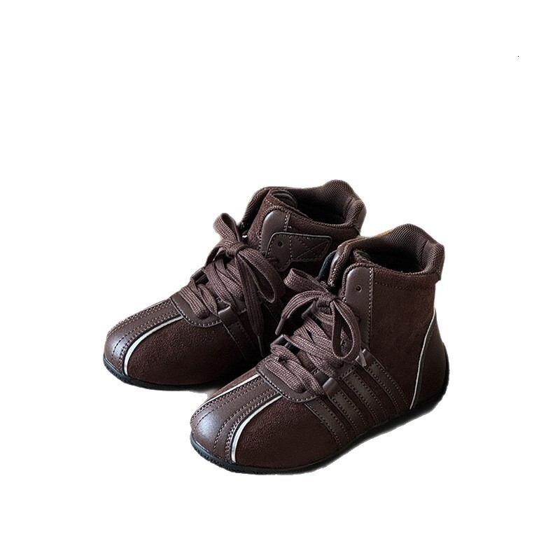 Autumn Korean style men's and women's sports short boots, fashionable Martin boots, girls' soft soled trendy short boots, designer shoe