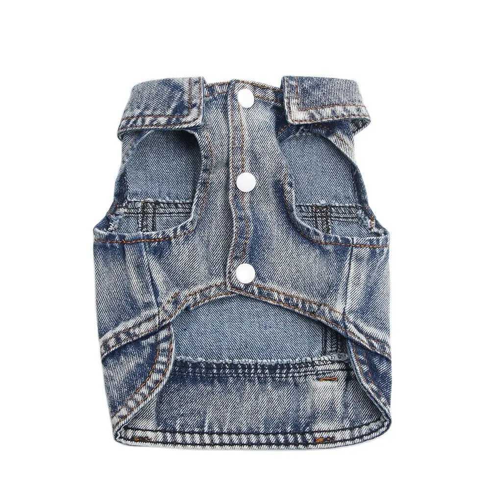 Pets Dogs Jeans Coat et Towable Denim Vest Cat Puppy SpringAutumn Clothes Apparel X250928