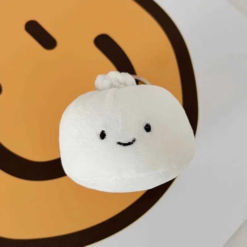 Creative Cute Dumpling Plush Keyboard Female Creative Cute Little Doll Soft Stuffed Plush Keychain Pendant Kids Backpack GiftXJ250928