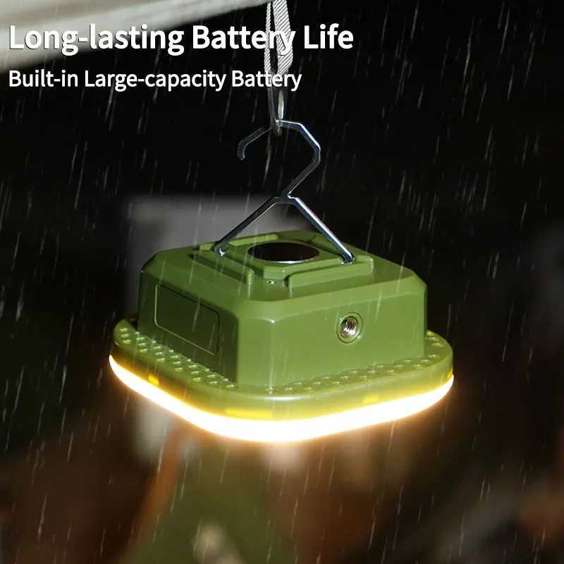 MOSLIGHTING Camping Tent Hanging Light Portable Camping Lantern USB Rechargeable LED Light Camp Lamp for Outdoor Emergency Light C250928
