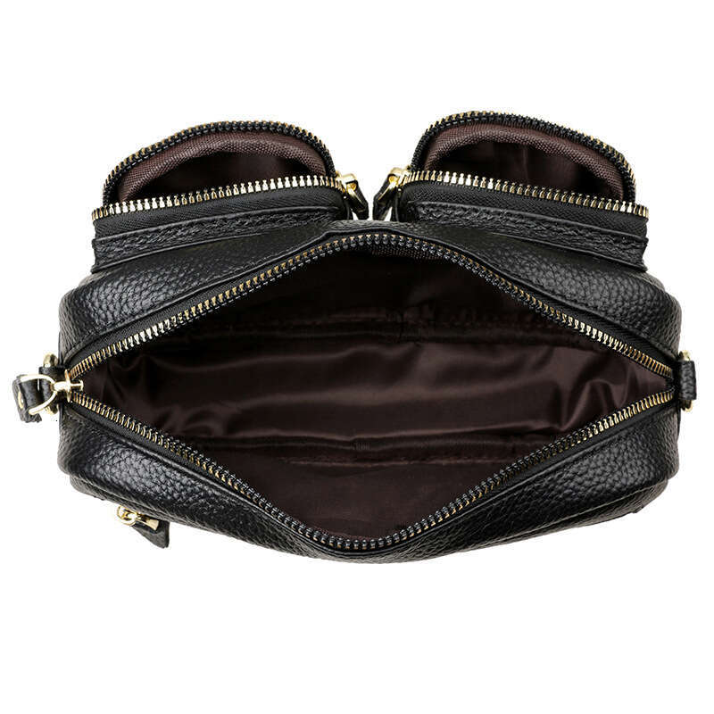 designer bag Luxury bag Genuine Leather Women's New Trendy Multi-Pocket Pillow Fashion Top Layer Cowhide Single Shoulder Crossbody Bag