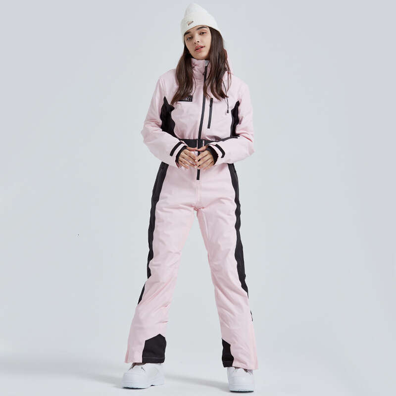 Men Women One-Piece Ski Jumpsuit Outdoor Sports Snowboard Jacket Warm Jump Suit Waterproof Winter Clothes Overalls